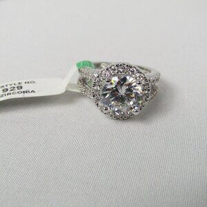 Stainless Steel | Cubic Zirconia | Women's Size 5 | Band | New